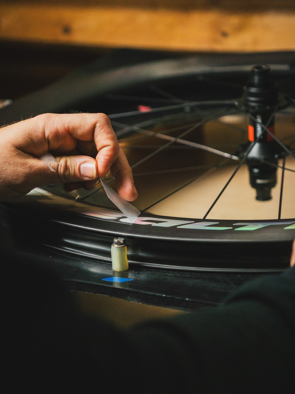 Stealth wheels decals aanbrengen